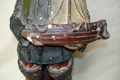 Petit matelot (plâtre polychrome), XXème siècle, avant restauration